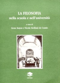Immagine copertina libro La filosofia nella scuola e nell'università. Vol. 3