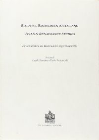 Immagine copertina libro Studi sul Rinascimento italiano. In memoria di Giovanni Aquilecchia