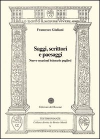 Immagine copertina libro Saggi, scrittori e paesaggi. Nuove occasioni letterarie pugliesi
