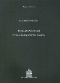 Immagine copertina libro Syntaxis plantaria. Studi di prosa dell'età barocca