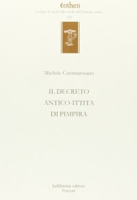 Immagine copertina libro Il decreto antico-ittita di Pimpira