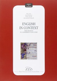 Immagine copertina libro English in context. Explorations in a grammar of discourse