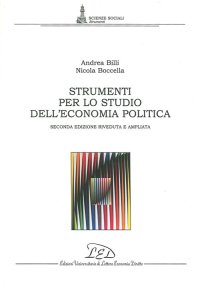 Immagine copertina libro Strumenti per lo studio dell'economia politica