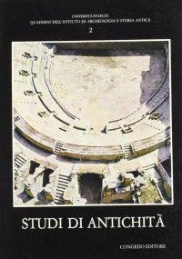 Immagine copertina libro Studi di antichità. Vol. 1