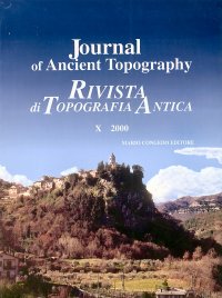 Immagine copertina libro Journal of ancient topography-Rivista di topografia antica. Ediz. bilingue. Vol. 10