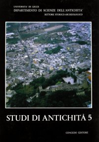 Immagine copertina libro Studi di antichità. Vol. 5