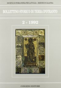 Immagine copertina libro Bollettino storico di Terra d'Otranto. Vol. 2