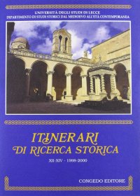 Immagine copertina libro Itinerari di ricerca storica (12-14)