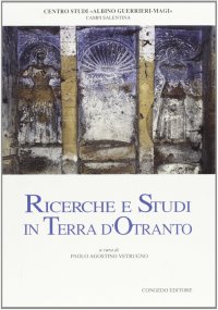 Immagine copertina libro Ricerche e studi in Terra d'Otranto. Vol. 5