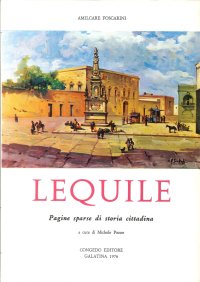 Immagine copertina libro Lequile. Pagine sparse di storia cittadina