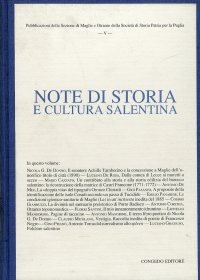 Immagine copertina libro Note di storia e cultura salentina. Vol. 5