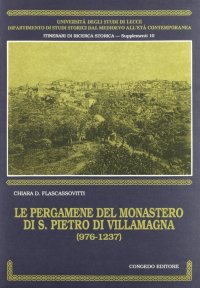 Immagine copertina libro Le pergamene del Monastero di S. Pietro di Villamagna (976-1237)