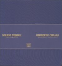 Immagine copertina libro Mario Ceroli. Giuseppe Chiari