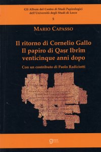 Immagine copertina libro Il ritorno di Cornelio Gallo