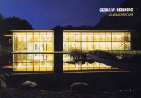 Immagine copertina libro Georg W. Reinberg. Solar architecture