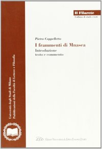 Immagine copertina libro I frammenti di Mnasea. Introduzione, testo e commento