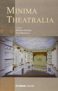 Immagine copertina libro Minima theatralia