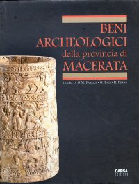 Immagine copertina libro Beni archeologici della provincia di Macerata