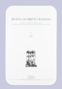 Immagine copertina libro Rivista di diritto romano (2001). Vol. 1: Basilicorum libri LX tomus I (libri I-XII)