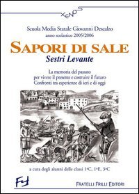 Immagine copertina libro Sapori di sale. Sestri Levante