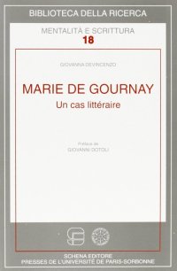 Immagine copertina libro Marie de Gournay. Un cas littéraire