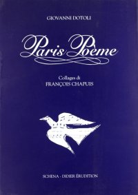 Immagine copertina libro Paris poème