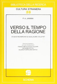 Immagine copertina libro Verso il tempo della ragione. Studi e ricerche su Guillaume Colletet (1965)