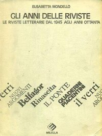 Immagine copertina libro Gli anni delle riviste