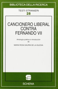 Immagine copertina libro Cancionero liberal contra Fernando VII