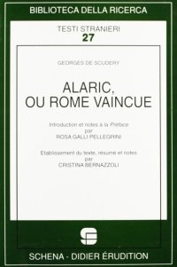 Immagine copertina libro Alaric ou Rome vaincue