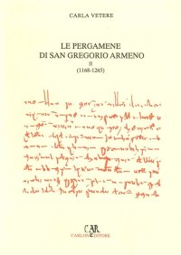 Immagine copertina libro Le pergamene di San Gregorio Armeno. Vol. 2: 1168-1265