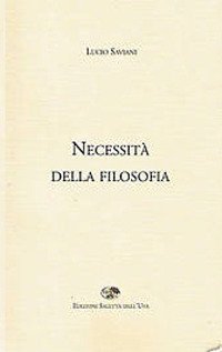 Immagine copertina libro Necessità della filosofia