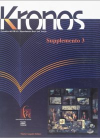 Immagine copertina libro Kronos. Supplemento. Vol. 3