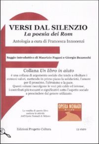 Immagine copertina libro Versi del silenzio. La poesia dei Rom