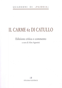 Immagine copertina libro Il carme 62 di Catullo