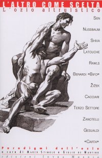 Immagine copertina libro L'altro come scelta. L'ozio altruistico