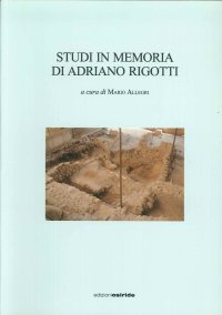 Immagine copertina libro Studi in memorie di Adriano Rigotti