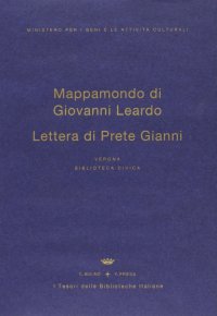Immagine copertina libro Mappamondo di Giovanni Leardo e lettera del prete Gianni. Con CD-ROM