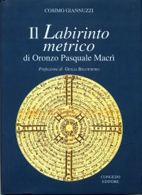 Immagine copertina libro Il labirinto metrico di Oronzo Pasquale Macrì