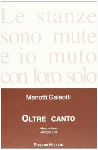 Immagine copertina libro Oltre canto