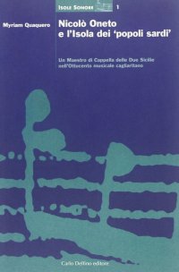 Immagine copertina libro Nicolò Oneto e l'isola dei popoli sardi