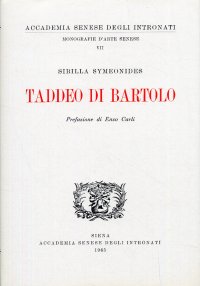Immagine copertina libro Taddeo di Bartolo. [French edition]