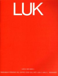 Immagine copertina libro LUK. Studi e attività della Fondazione Ragghianti. 2/1983