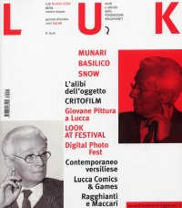 Immagine copertina libro LUK. Studi e attività della Fondazione Ragghianti. Nuova serie. 10/11. Gennaio Dicembre 2007 (15/16)