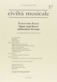 Immagine copertina libro Tango para Italia. Miguel Angel Barcos ambasciatore del tango. Con CD Audio
