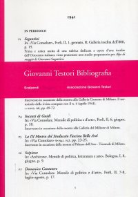 Immagine copertina libro Giovanni Testori. Bibliografia