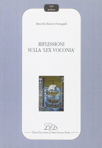 Immagine copertina libro Riflessioni sulla «lex voconia»