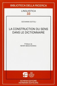 Immagine copertina libro La construction du sens dans le dictionnaire