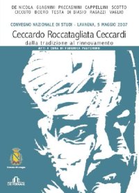 Immagine copertina libro Ceccardo Roccatagliata Ceccardi. Dalla tradizione al rinnovamento