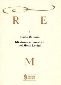 Immagine copertina libro Gli strumenti musicali nei monti Lepini